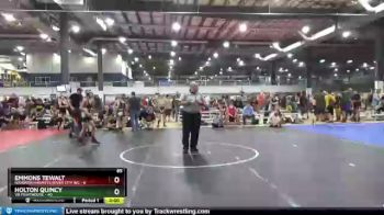 85 lbs Round 5 (8 Team) - Emmons Tewalt, HANOVER HAWKEYE/RIVER CITY WC vs Holton Quincy, VB FIGHTHOUSE