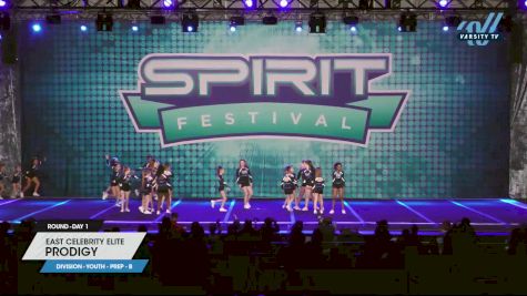 East Celebrity Elite - Prodigy [2023 L1.1 Youth - PREP - B Day 1] 2023 Spirit Fest Grand Nationals