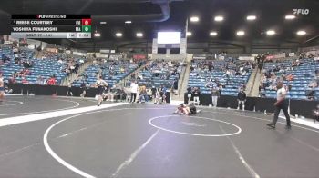 141 lbs Champ. Round 2 - Reese Courtney, Grand View (Iowa) vs Yoshiya Funakoshi, Embry-Riddle (Ariz.)