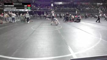 80 lbs Quarterfinal - Jake Wehner, Compete Wrestling Academy vs Cameron Luker, Buxton (NJ)