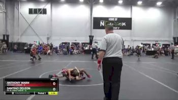 52 lbs Round 2 (6 Team) - Anthony Warn, Vougar`s Honor vs Santino DeLeon, PA Alliance White