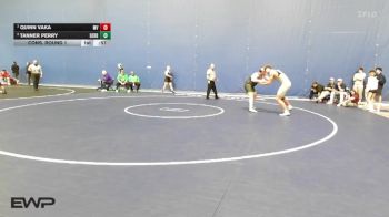 285 lbs Cons. Round 1 - Tanner Perry, Derby vs Quinn Vaka, Mill Valley