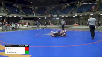 138 lbs Semifinal - Christian Wittkamp, Deerfield vs Dominic Serio, West Aurora