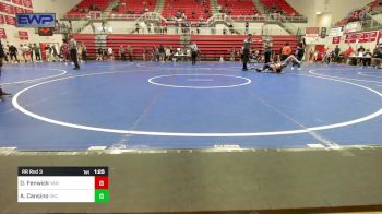 120 lbs Rr Rnd 3 - Dakota Fenwick, Van Buren High School vs Abimael Cansino, OKC Saints Wrestling