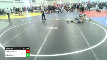 116 lbs Round Of 32 - Daniel McDaniel, Chain Gang vs Ethan Ceballos, Silverback WC