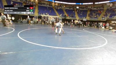 157 lbs 5th Place - Marc Saracinaj, Dallas vs Blake Fry, Montoursville