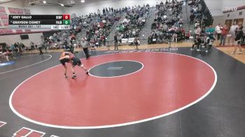 121 lbs 1st Place Match - Joey Gallo, Hempfield Hs vs Grayson Cisney, Palmyra Area Hs