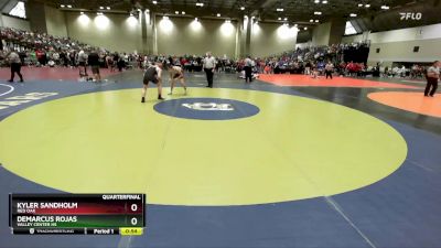 138C Quarterfinal - DeMarcus Rojas, Valley Center HS vs Kyler Sandholm, Red Oak