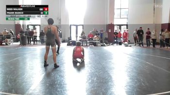 141 lbs Consi Of 16 #2 - Reed Walker, Gardner-Webb vs Frank Bianco, Coker