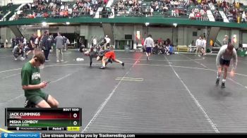 197 lbs Champ. Round 1 - Jack Cummings, Michigan vs Misha Lomboy, Michigan State