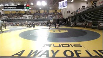 120 lbs Round Of 16 - Nathan Matthis, Mount Saint Joseph vs Wyatt Spencer, Wyoming Seminary