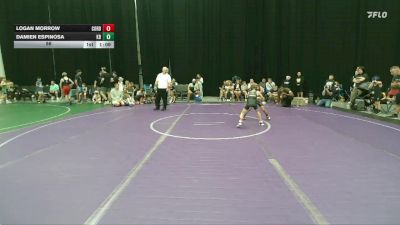 56 lbs Round 3 (6 Team) - Logan Morrow, Cordoba Trained vs Damien Espinosa, Kraken Black