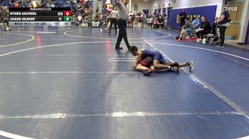 108 lbs Final - Ryder Ascherl, Bishop McCort vs Chase Gilbert, St. James Acad.