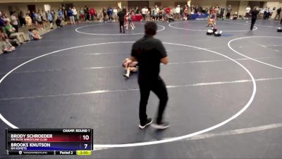 53 lbs 1st Place Match - Jaxon Cardinal, MN Elite Wrestling Club vs Keaton Lanik, Summit Wrestling Academy