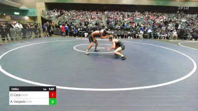 138 lbs Round Of 128 - Darius Case, Meridian vs Anthony Delgado, Slam Academy