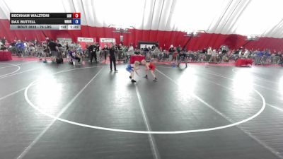 74 lbs 5th Place Match - Beckham Walztoni, Immortal Athletic WC vs Dax Buttell, Wrestling Brotherhood