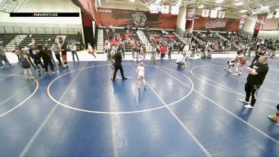 58-64 lbs Round 3 - Mckynleigh Cabrera, Roy Wrestling Club vs Michaelé Mecham, Cougars Wrestling Club