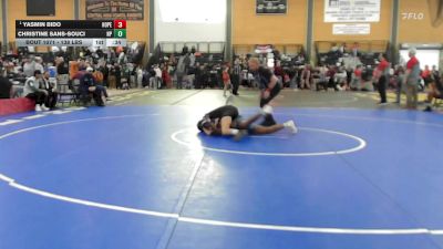 138 lbs Consolation - Yasmin Bido, Hope vs Christine Sans-Souci, North Providence