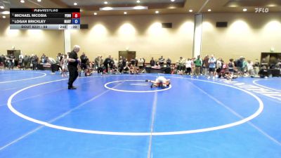 92 lbs Cons. Round 3 - Jeremy McKinney, Pennsylvania vs Preston Silva, New Jersey