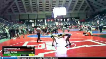 3 lbs Quarterfinal - Arturo Gonzalez, Gilmer vs Jaxson Owens, Adairsville