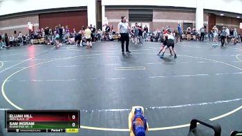 67 lbs Round 3 (4 Team) - Sam Ingram, Roundtree WA vs Elijah Hill, Ares Black