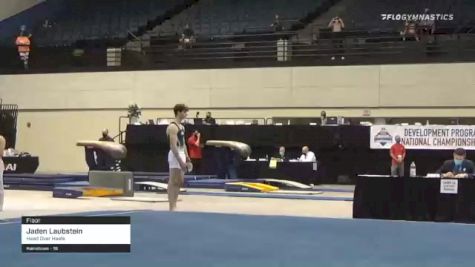 Jaden Laubstein - Floor, Head Over Heels - 2021 USA Gymnastics Development Program National Championships