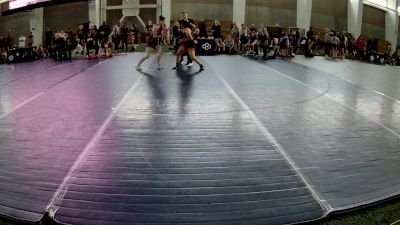 135 lbs Quarters - Shayna Ward, California vs Ireland Corbin, Montana