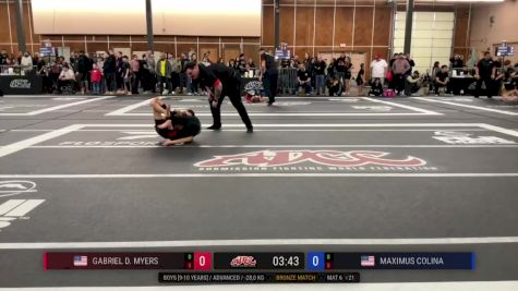 Gabriel D. Myers vs Maximus Colina 2026 ADCC Portland Open