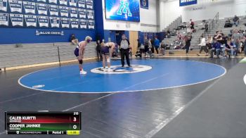 215 lbs Round 6 - Caleb Kurtti, Goodhue vs Cooper Jahnke, Waconia