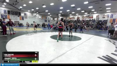 126 lbs Champ. Round 2 - Manny Meza, Calvary Chapel (Downey) vs Kai Sachs, Glendora