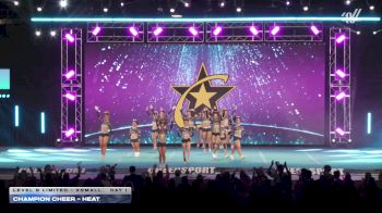 Champion Cheer - Heat [2026 L6 Limited - XSmall Day 1] 2026 CHEERSPORT National All Star Cheerleading Championship
