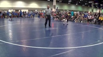 100 lbs Round 1 (16 Team) - Mia Kurth, Iowa Minion Nation vs Francelis Rodriguez, SOWA