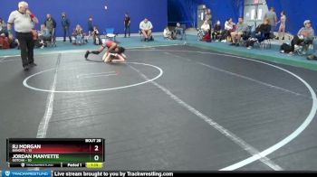 92 lbs Round 6 (10 Team) - Jordan Manyette, Gotcha vs RJ Morgan, Bandits