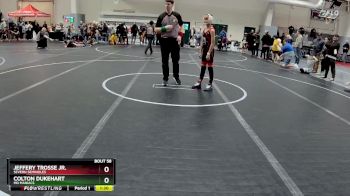 90 lbs Quarterfinal - Jeffery Trosse Jr., Severn Seminoles vs Colton Dukehart, MD Maniacs