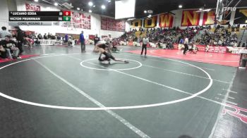144 lbs Cons. Round 3 - Luciano Edda, Beverly Hills vs Victor Feuerman, Valenicia (Santa Clarita)