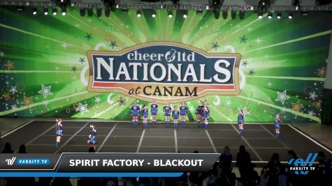 Spirit Factory - Blackout [2022 L2 Junior - D2 - Small Day 3] 2022 CANAM Myrtle Beach Grand Nationals