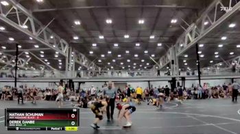 98 lbs Round 4 (8 Team) - Nathan Schuman, Mat Assassins Black vs Derek Danbe, Ohio Gold