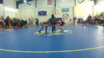 126 lbs Cons. Round 3 - Josiah King Douglas, Long Beach High School vs Trey Davis, George County High School