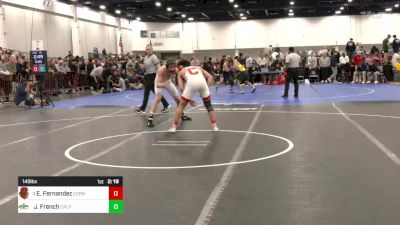 149 lbs C Of 8 #1 - Ethan Fernandez, Cornell vs Jagger French, Cal Poly