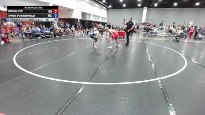 165 lbs Keanu Lee, South Dakota Blue vs Owen Porterfield, Team Indiana Blue