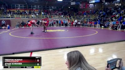 215 lbs Quarterfinal - Ethan Schraner, Tell City vs Trenton Murphy, Evansville Mater Dei