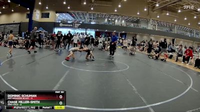 80 lbs Round 5 (8 Team) - Dominic Schuman, Mat Assassins Black vs Chase Miller-Smith, Ohio Gold