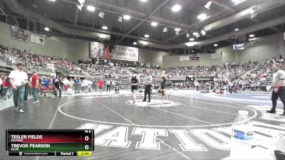 1A 157 lbs Quarterfinal - Tesler Fields, Milford vs Trevor Pearson, Piute