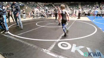 73 lbs Rr Rnd 2 - Ollie Siegel, Raw Wrestling Club vs Savannah Brown, Checotah Matcats