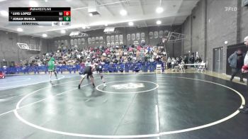 126 lbs Semifinal - Luis Lopez, Washington Union vs Jonah Rusca, Reedley