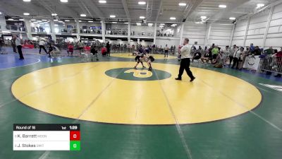 86 lbs Round Of 16 - Kingston Barrett, Moonsquadd vs Jackson Stokes, Smitty's Wrestling Barn