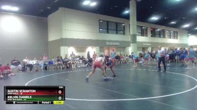 170 lbs Round 4 (6 Team) - Austin Scranton, Iowa Gold vs Kelvin Daniels, Raw (Raleigh)