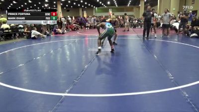 157 lbs Round 1 (6 Team) - Prince Fortuna, Black Creek WC vs Mark Evans, Powerhouse