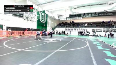 144 lbs Quarterfinal - Liam Dodds, Point Loma vs Arman Arutiunian, Birmingham
