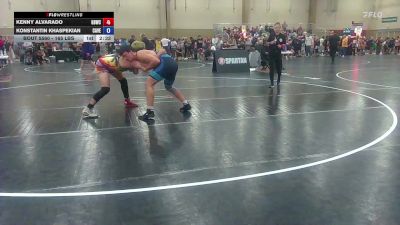 165 lbs Consi Of 4 - Kenny Alvarado, Golden Bears Wrestling Club vs Konstantin Khaspekian, Caveman Wrestling
